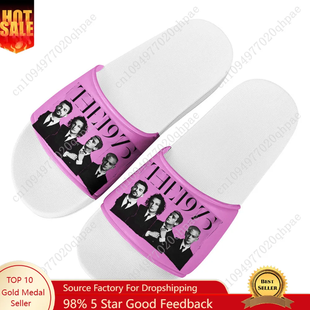 

Тапочки 1975 года, домашние сандалии для ванной комнаты, обувь для воды, мужские и женские домашние сандалии для подростков, летние тапочки по индивидуальному заказу