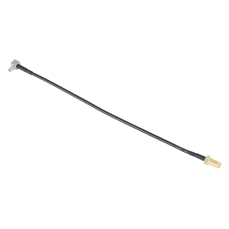 10X SMA Female Jack To TS9 Male Right Angle Pigtail Coaxial Cable Antenna