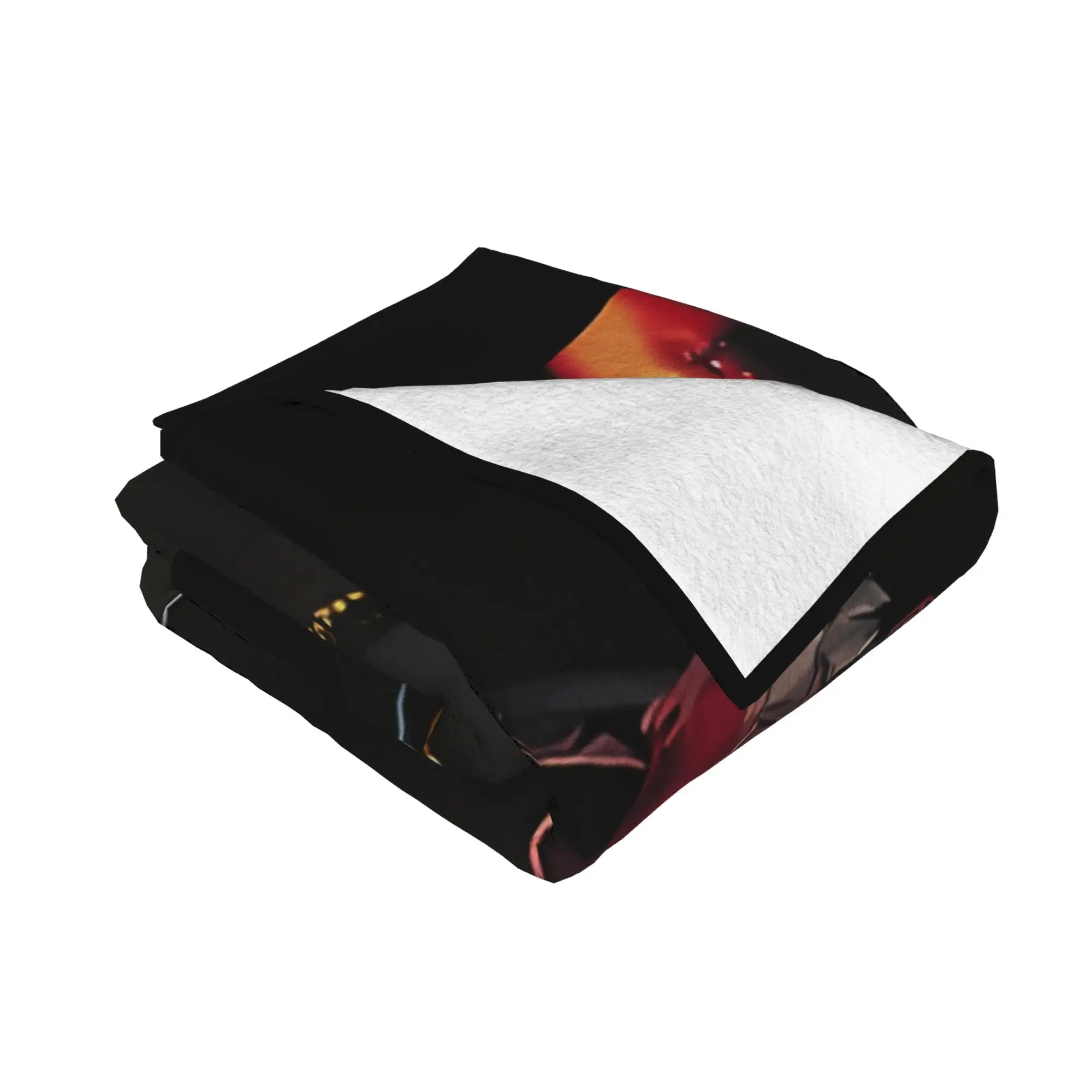 1PC Vn Hlen Vn Hlen Album Cover Van Halen home room decorations Winter Blankets for Adults Bedding Home Interior Sofa Knee