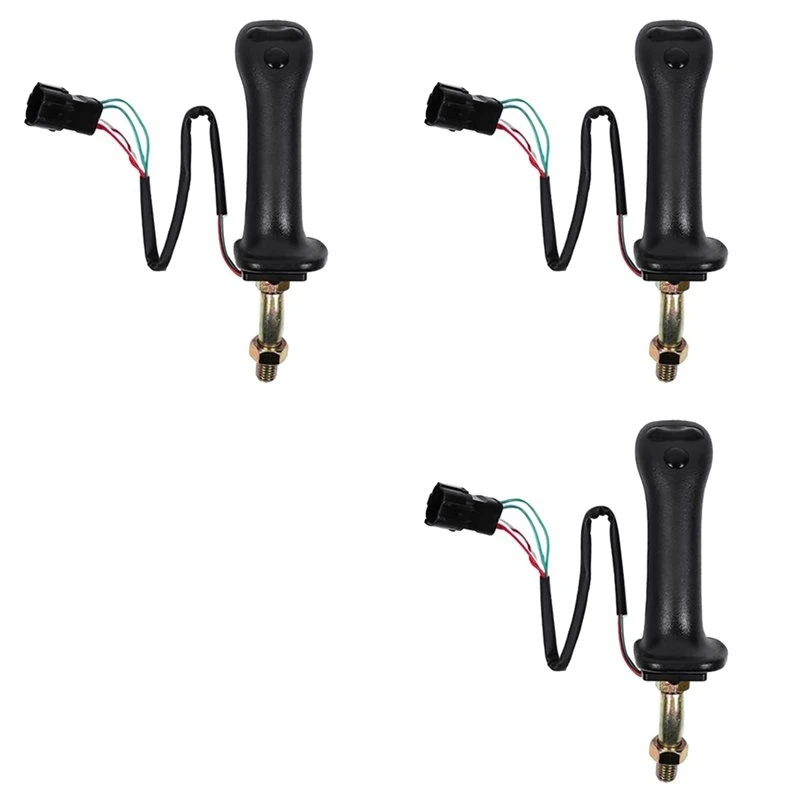 3X 3-кнопочный джойстик в сборе для экскаватора Daewoo Doosan DH DX150 215 225 300 370-9C, левый рычаг управления