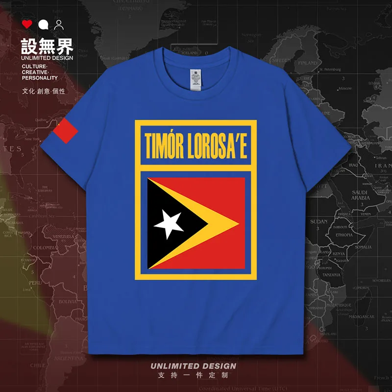 East Timor TMP Timor Leste Tetum East Timorese TL mens t shirt clothing cotton fashion new meeting brands men's clothes summer