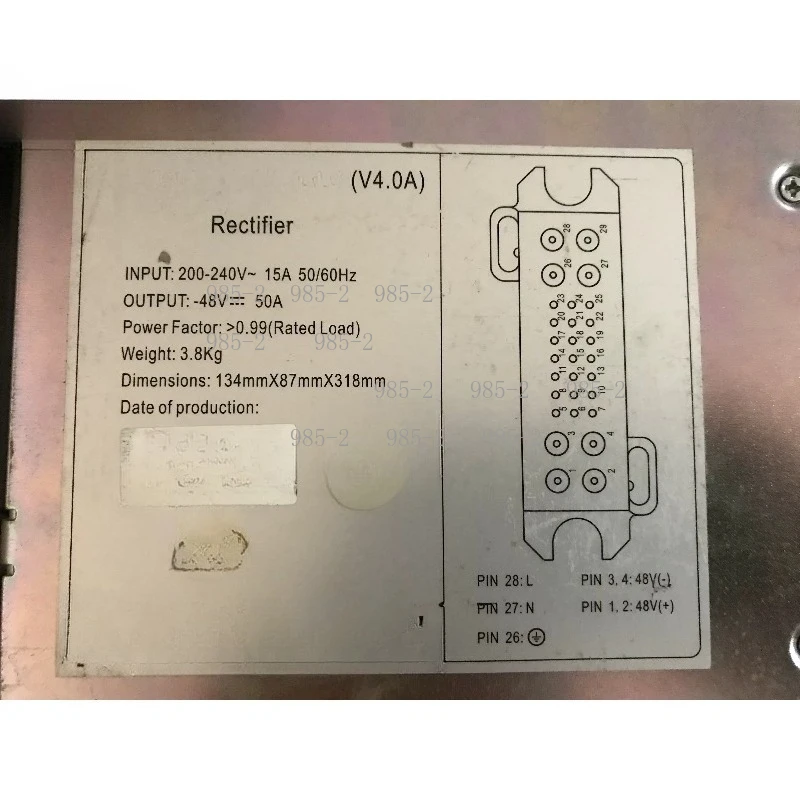 Module d'alimentation de communication version V4.0 V4.1 V4.3, haute puissance 48V 50A