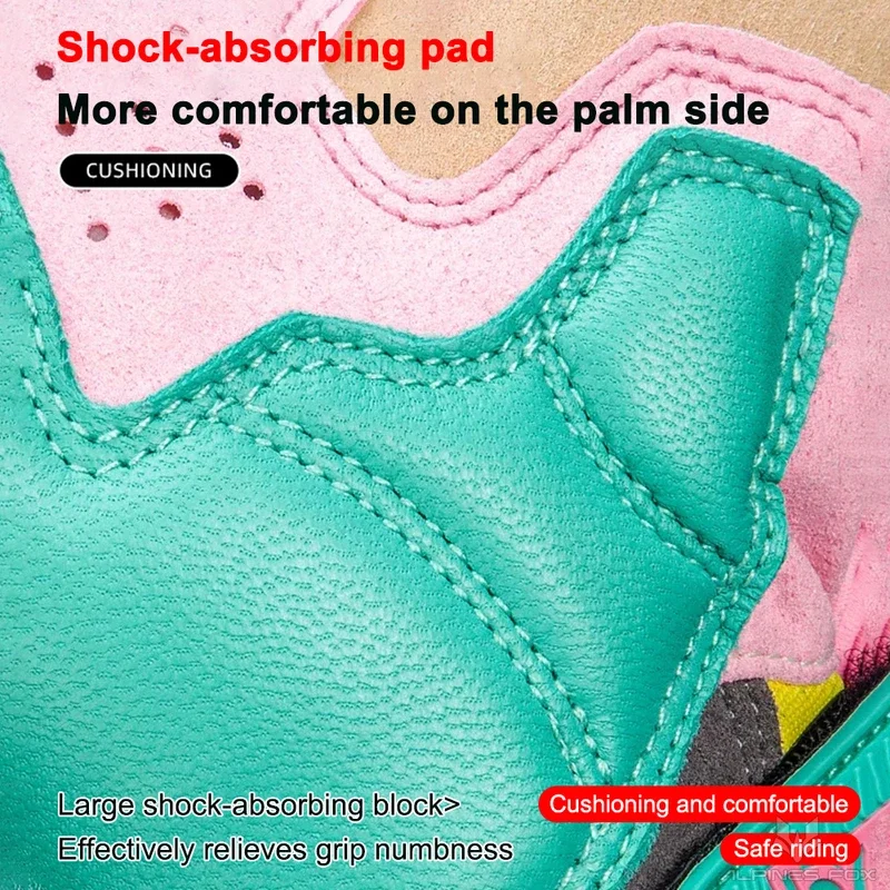 Letnie oddychające męskie damskie rękawice motocyklowe skórzane rękawice motocrossowe z karbonowymi kostkami i antypoślizgową dłonią