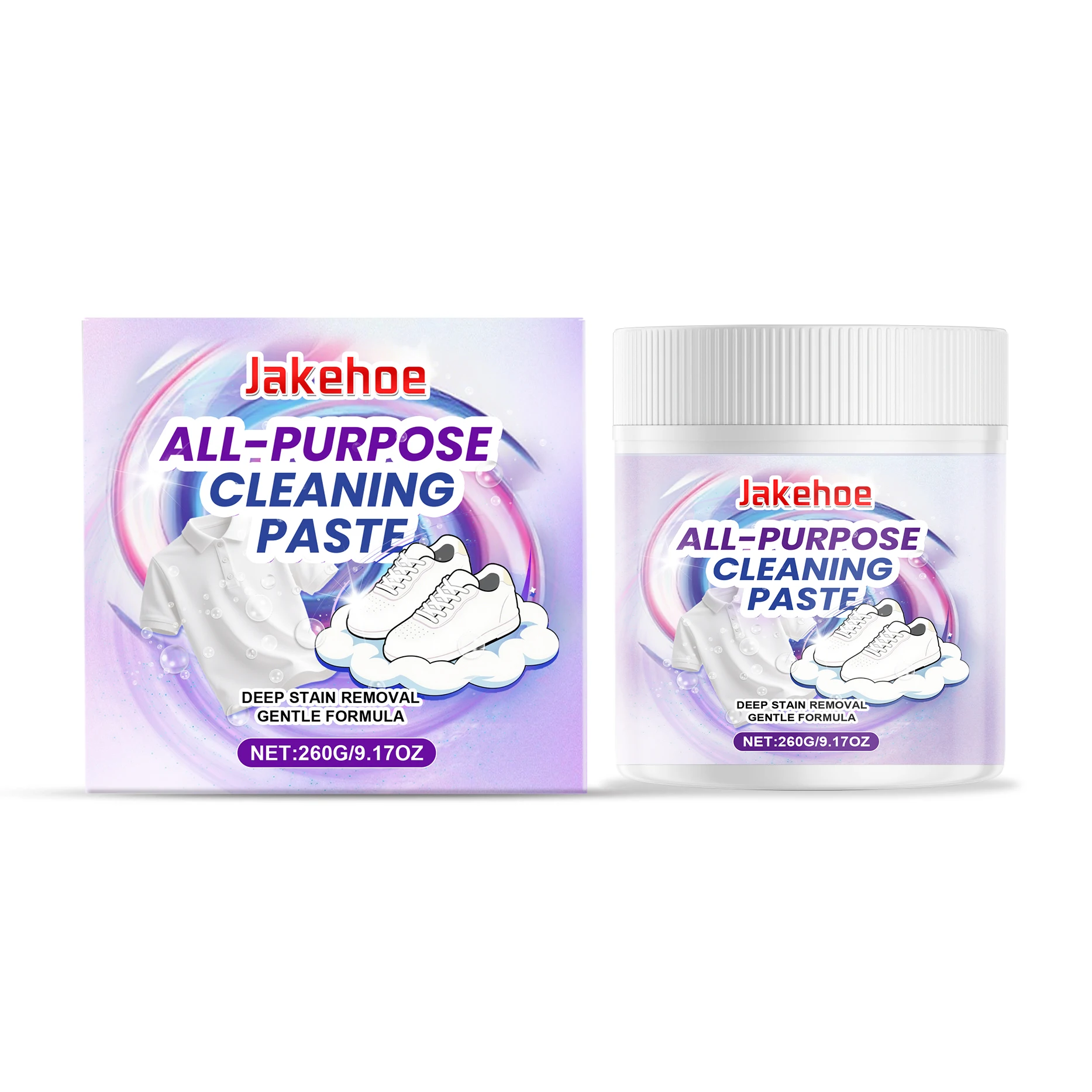 All Purpose Cleaning Paste Decontamination for Clothes Shoes Oil Stain Yellowing Remove Quick Drying House Multi-use Clean Cream - view 6