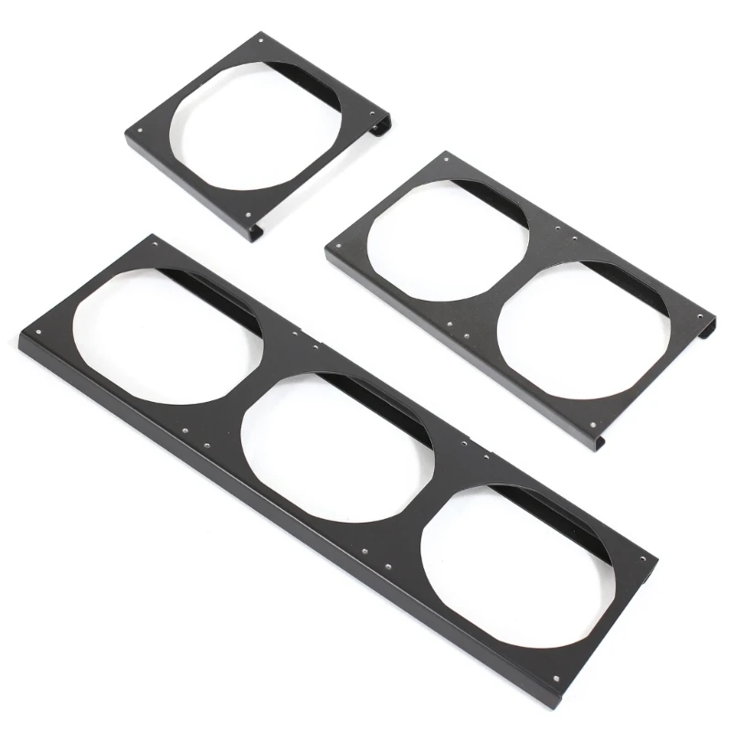 462E Galvanized Steel Fan Mount Raises 12cm Fan 15mm Optimized Cooling For Intensive Computing and Working
