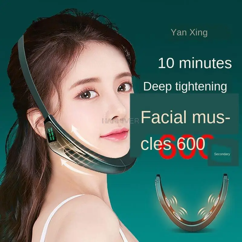 Neue Gesichts Abnehmen Werkzeug EMS Micro-Strom Gesicht Abnehmen Instrument Dünne Doppel Kinn Gesicht Massage Elektrische V-gesicht Gerät