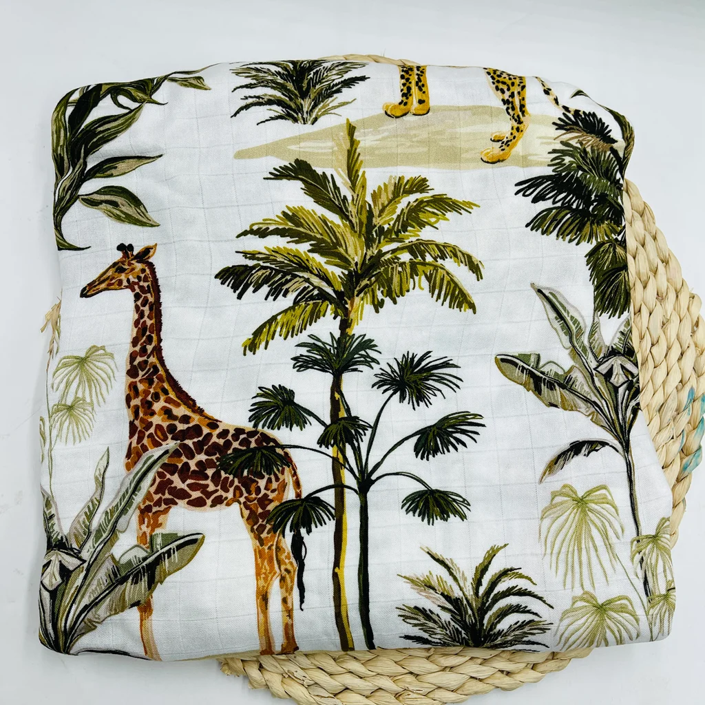 

Ultra Soft Baby Muslin Blanket, Lightweight, Breathable Swaddle Receiving Blanket for Newborn Infants, Cotton Wraps, 2025