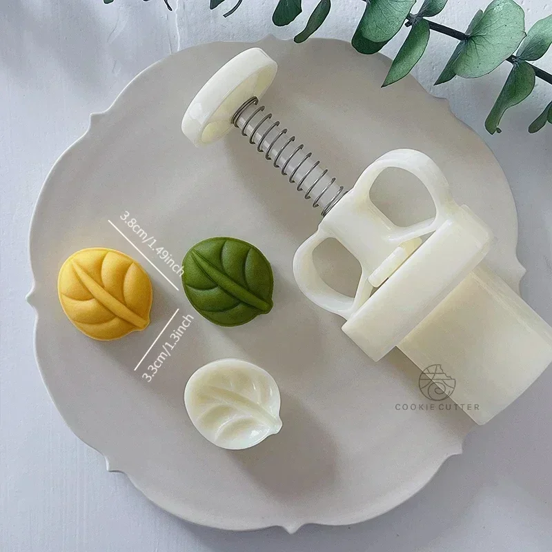 Moule à Cookie Et Gâteau De Lune 50g Épaisseur Réglable Avec 6 Tampons - Presse DIY Pour Biscuits Et Desserts