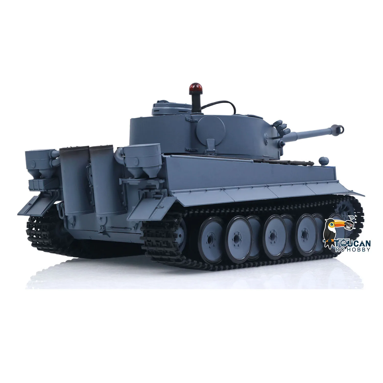 Spielzeug 1/16 Maßstab 7.0 Heng Long RC Panzer Plastik Tiger I RTR 3818 Ferngesteuertes Panzerfahrzeug-Modell für Geschenke TH17233 – Detail 8