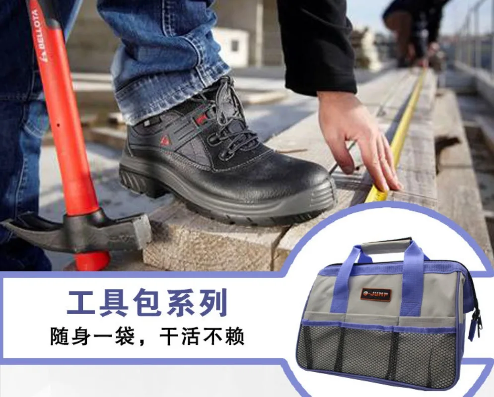 Electrician Home Appliance Maintenance Canvas Toolkit Safety Portable Handheld Toolkit Hardware Multifunctional Toolkit