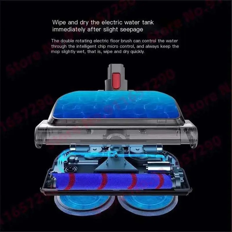 For Dyson V7 V8 V10 V11 V15 Vacuum Cleaner Mopping Attachment Immaculate Spare Parts Brush With Water Tank Mop Accessories