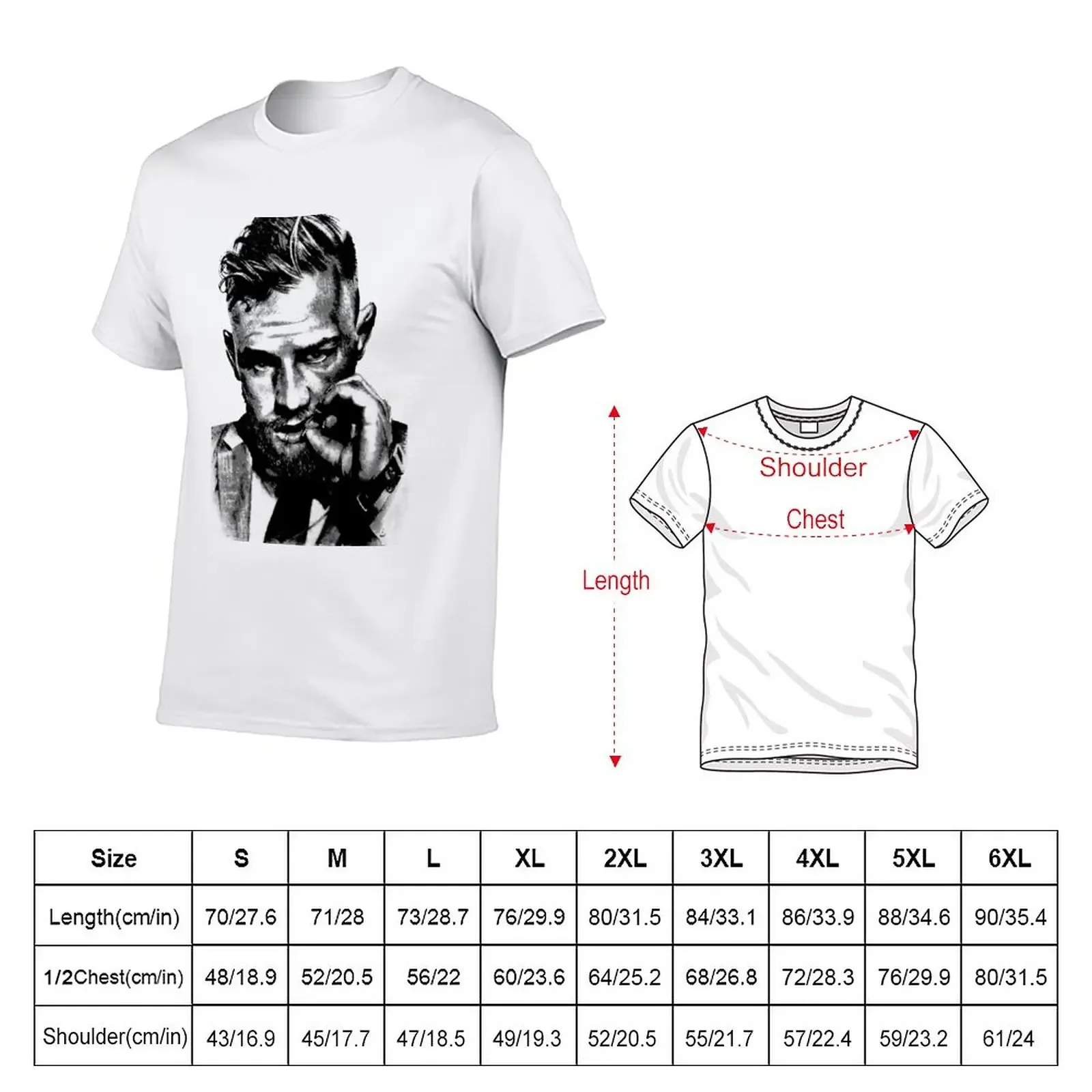 New Conor McGregor T-Shirt funny t shirts summer tops cat shirts sweat shirt mens plain t shirts