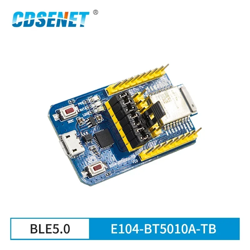 

nRF52810 USB Test Board CDSENET E104-BT5010A-TB BLE 5.0 2.4GHz Bluetooth Module