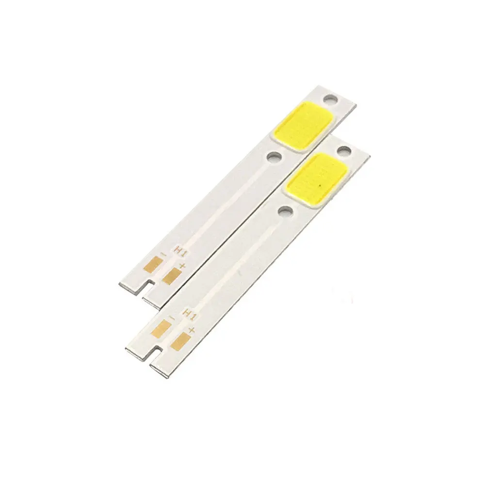 C6 LED 자동차 헤드 라이트 전구 용 2pcs COB 칩, H1 H4 H7 HB3 HB4 880 H13 9004 9007 자동 헤드 램프 광원 C6 COB 칩 6000K