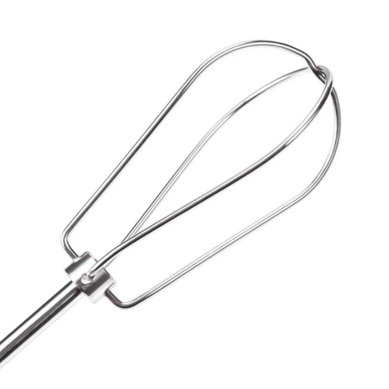 D0AB Set of 2 Electric Mixer Heads Stainless Steel Handheld Egg Beater Heads