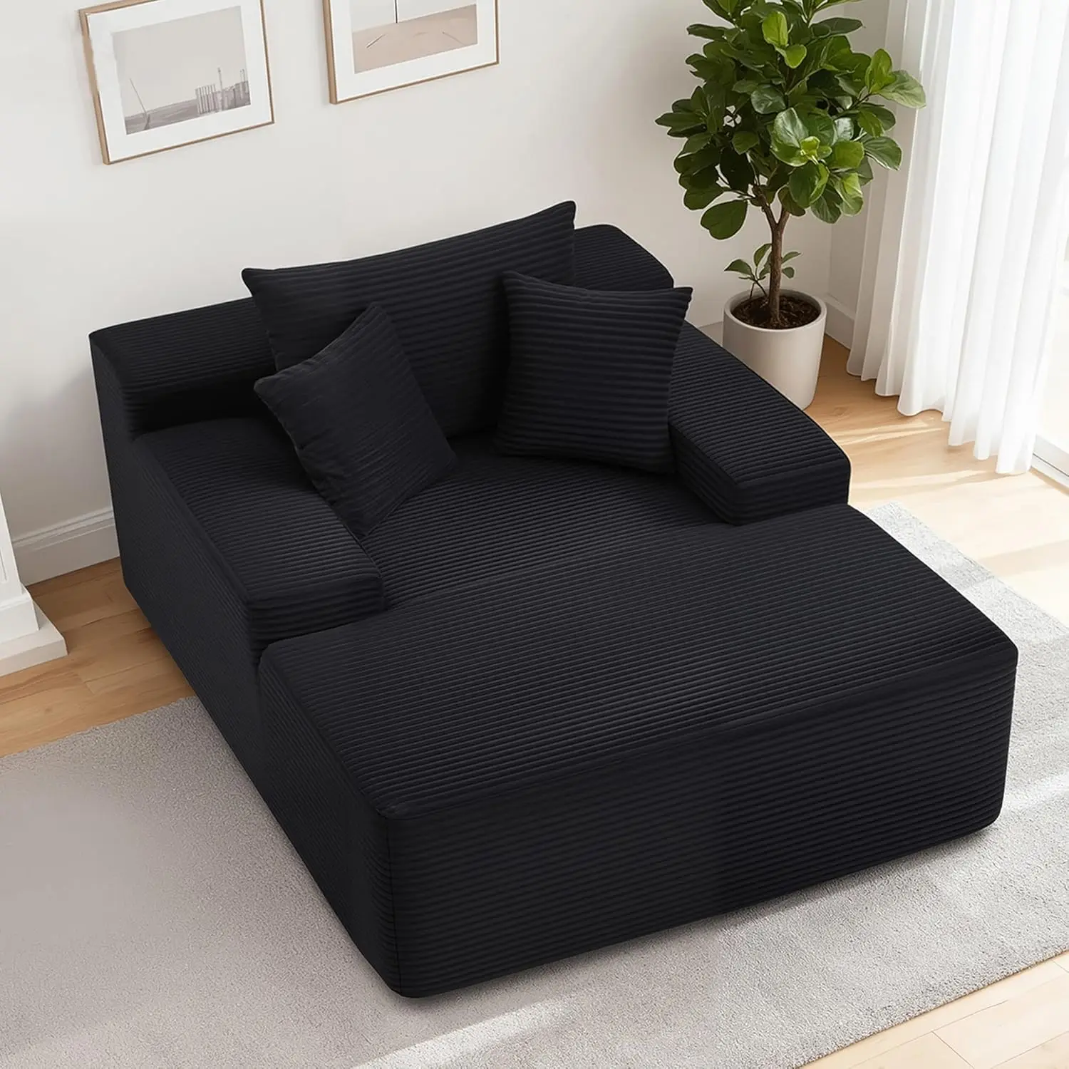 67" Chaise Lounge C…