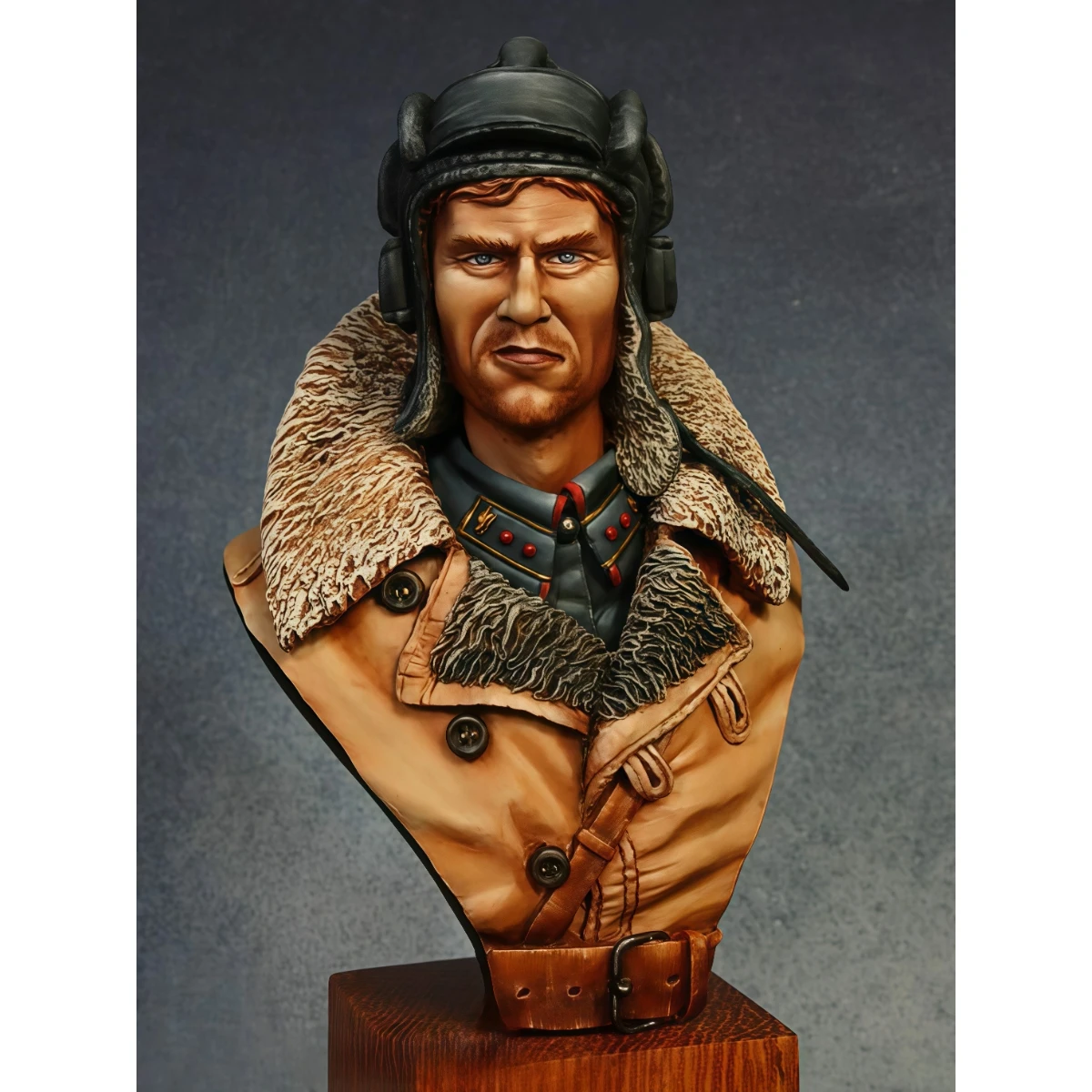 

Набор неокрашенных моделей из смолы в масштабе 1/10, военная тематика, бюст русского танкиста времен Второй мировой войны, в разобранном и неокрашенном виде, GK, BK570.