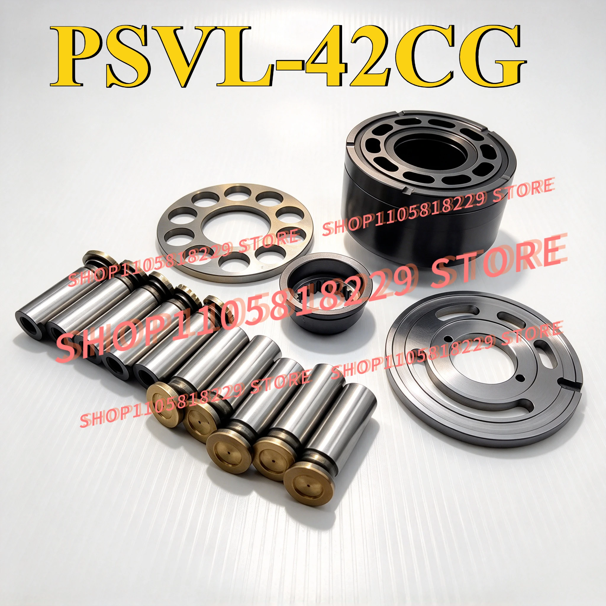 PSVL Hydraulic Pump Component Pump Rotor Assembly Maintenance Kit PSVL-42CG Excavator KX121 E303.5 Main Pump 284-8038