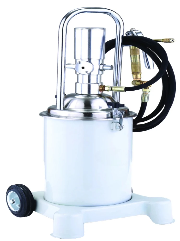 Wheel-mounted Air Operated Grease Pump 13kg 50:1 High Pressure Pneumatic Grease Pump