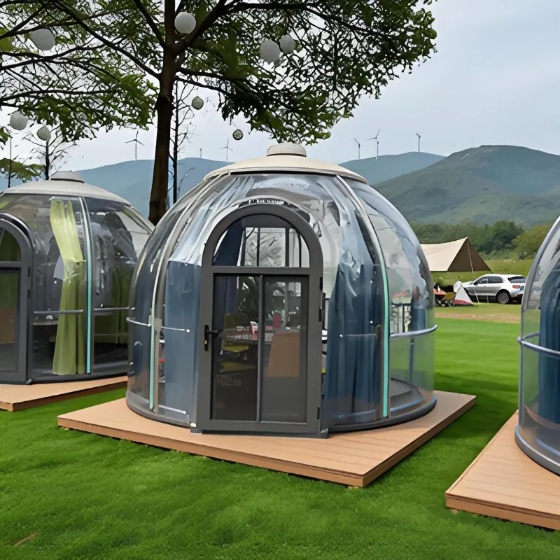 Outdoor Luxury Inflatable Dome Tent Bubble House for Glamping Resort Camping Backyard Use