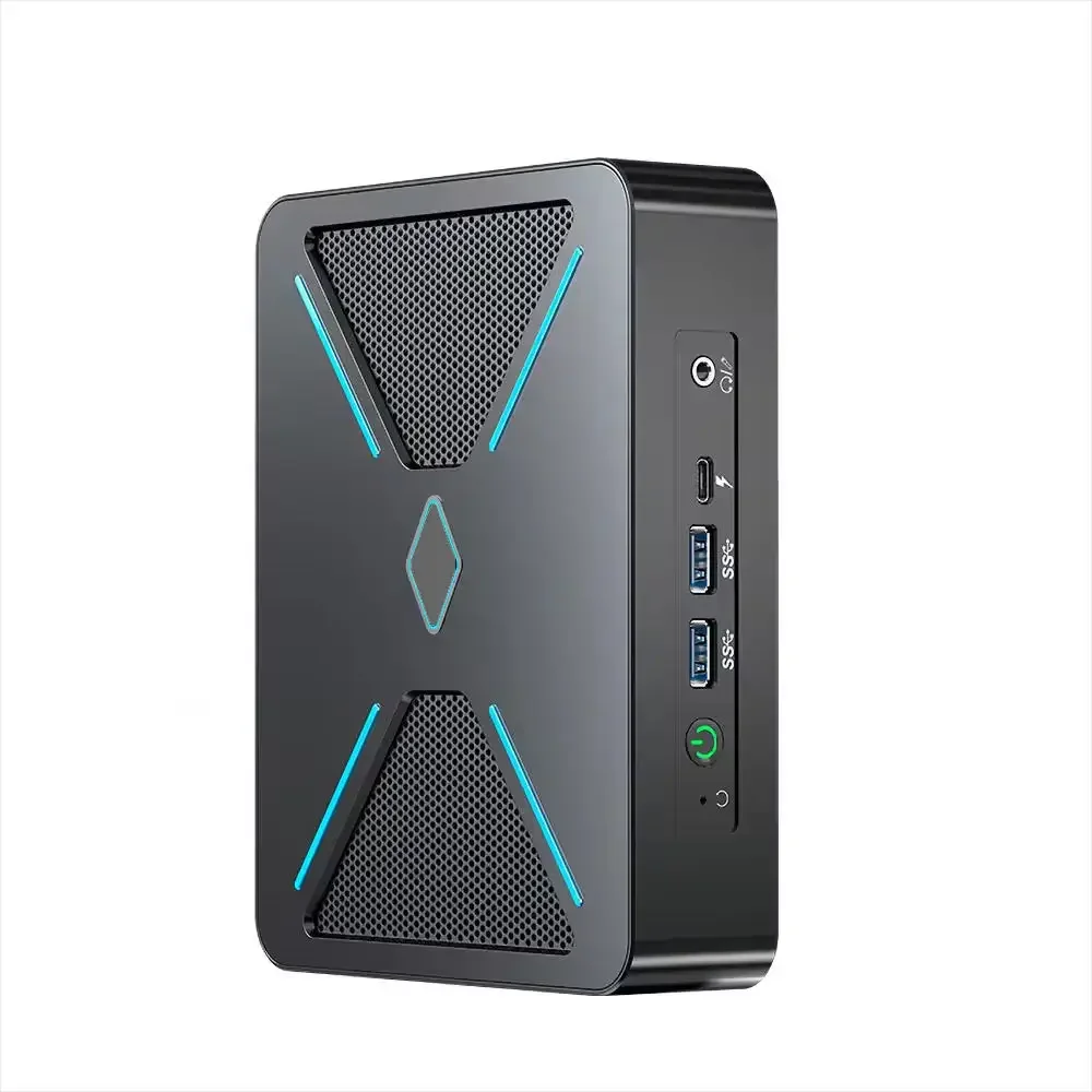 Micro Amd 16gb Ram Fanless Pc Box Core I9 12 Gen I5 I7 Desktop Mini Industrial Computer