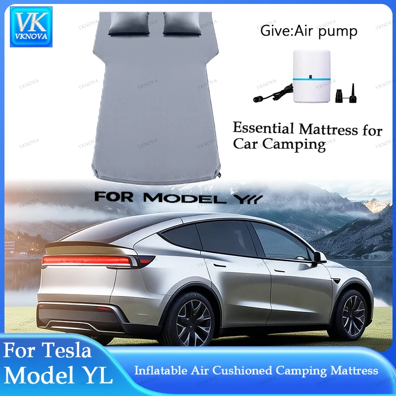 For Tesla Model Y L Inflatable Air Mattress Outdoor Camping Air