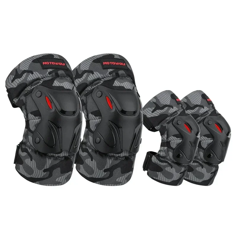 

Flexible Cycling EVA Protective Gear Knee Pads Elbow Protector for Motorbike Skiing Skating Racing Sports Safety Guards