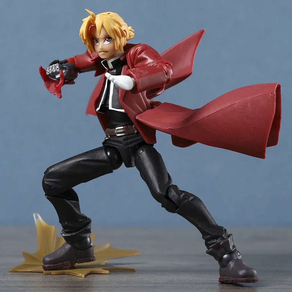 Fullmetal Alchemist Edward Alphonse Elric PVC Anime Action Figure Collectible Doll Model Toy Gift