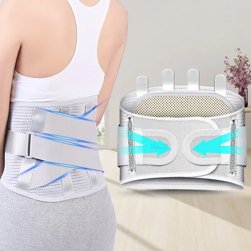 Medical waist belt lumbar disc herniation lumbar muscle strain correction and treatment device male specific waist support