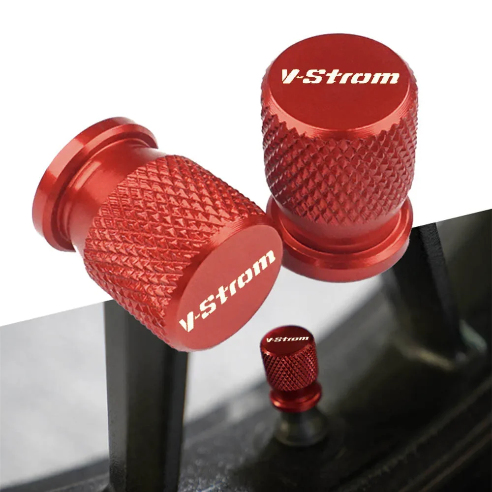 Motorcycle Tire Valve Air Port Stem Cover Cap Accessories For SUZUKI VSTROM 650 DL250 DL650 V-Strom DL1000 V Strom DL 1000 XT