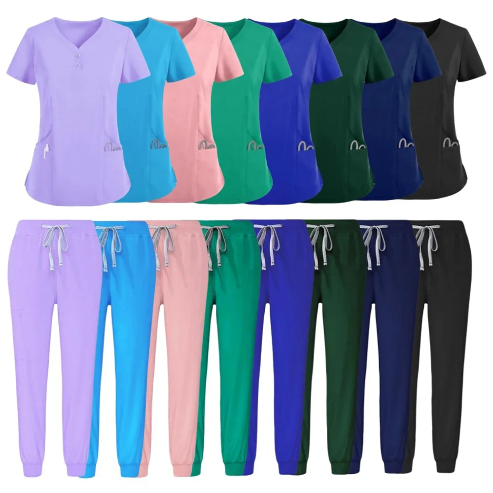 Wholesale Operating Room Medical Uniform Scrubs Hospital Working Scrubs Set Medical Supplies Nurse Dental Surgery Suit Workwear