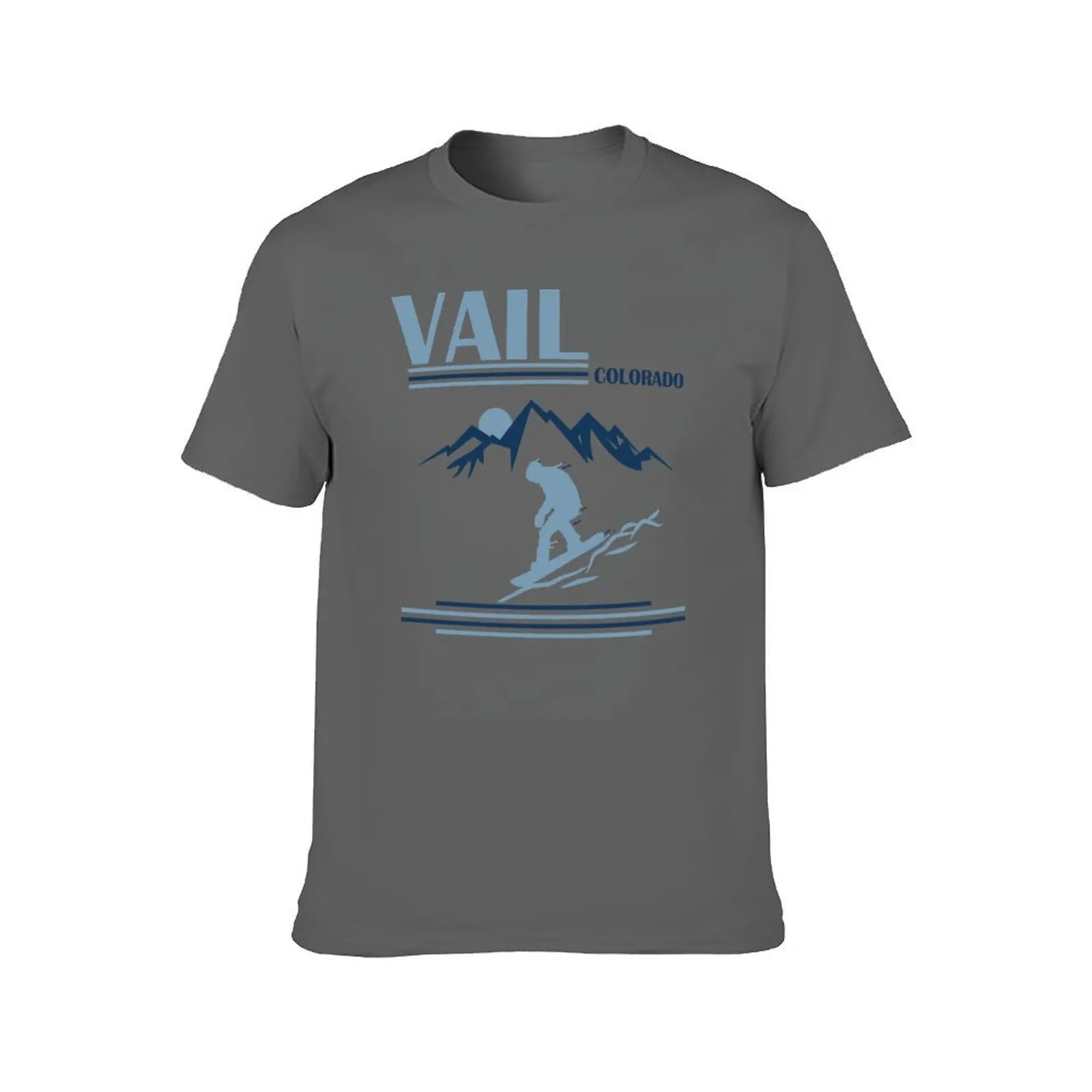 Vail ski resort Colorado Vail snowboarding T-Shirt summer tops cute clothes mens fashion