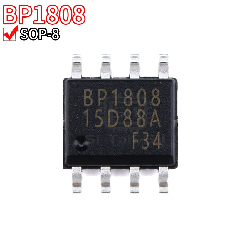 5PCS BP1808 LED constant current driver chip Lighting driver chip IC patch SOP8