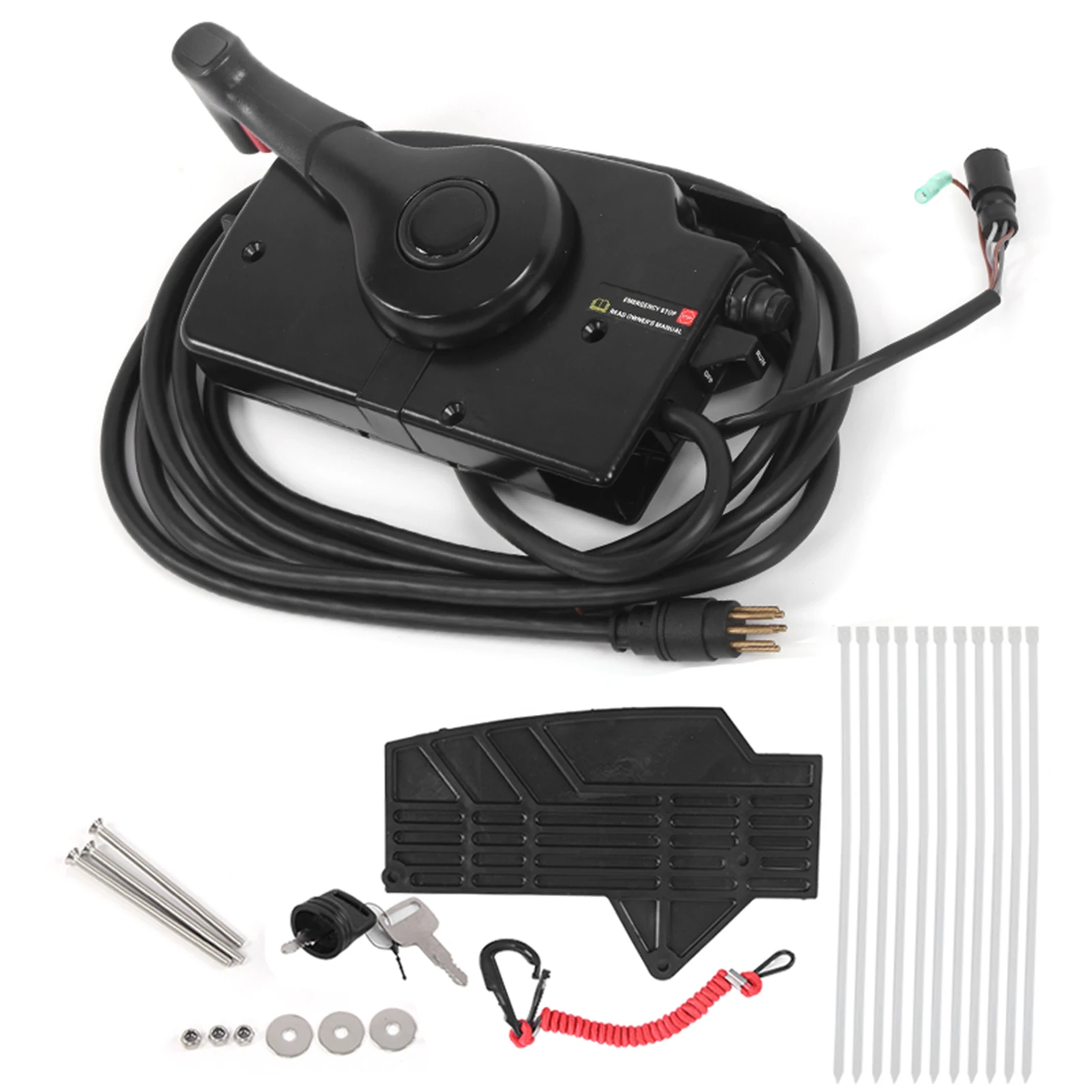 

Outboard Remote Control Box Kit Smooth Operation 881170A3 Replacement for Mariner