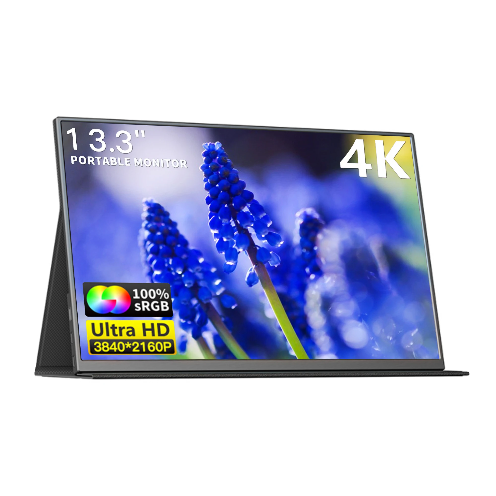 Pantalla táctil 4K UHD para ordenador portátil, Monitor de 13,3 pulgadas, IPS, 100%, SRGB, HDR, gran oferta