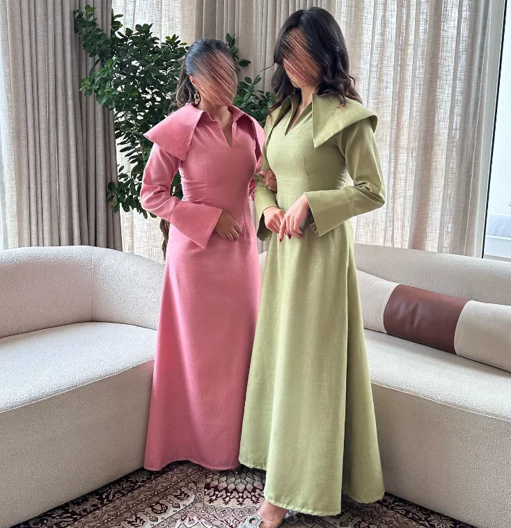 Vestidos Para Bodas Mujer Invitada abiti da ballo abiti da sera Robes De Soirée Red Carpet Dresses muslimatexmuslimah contracao