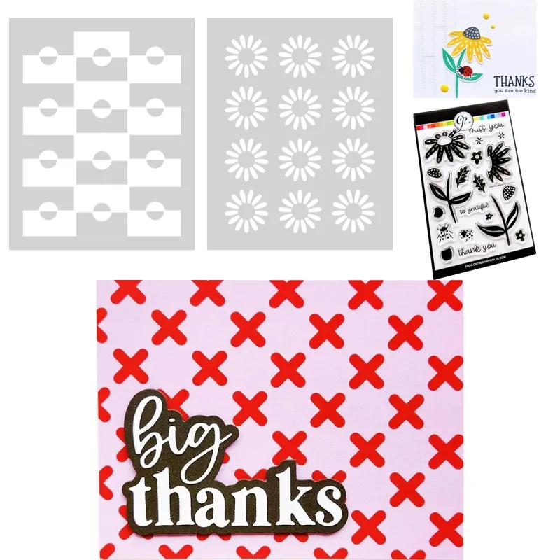 Channel Stitch Cover Plate Metal Cutting Dies and Clear Stamps Stencil Cut Die Mold Blade Knife Punch Scrapbook Paper Craft 2026