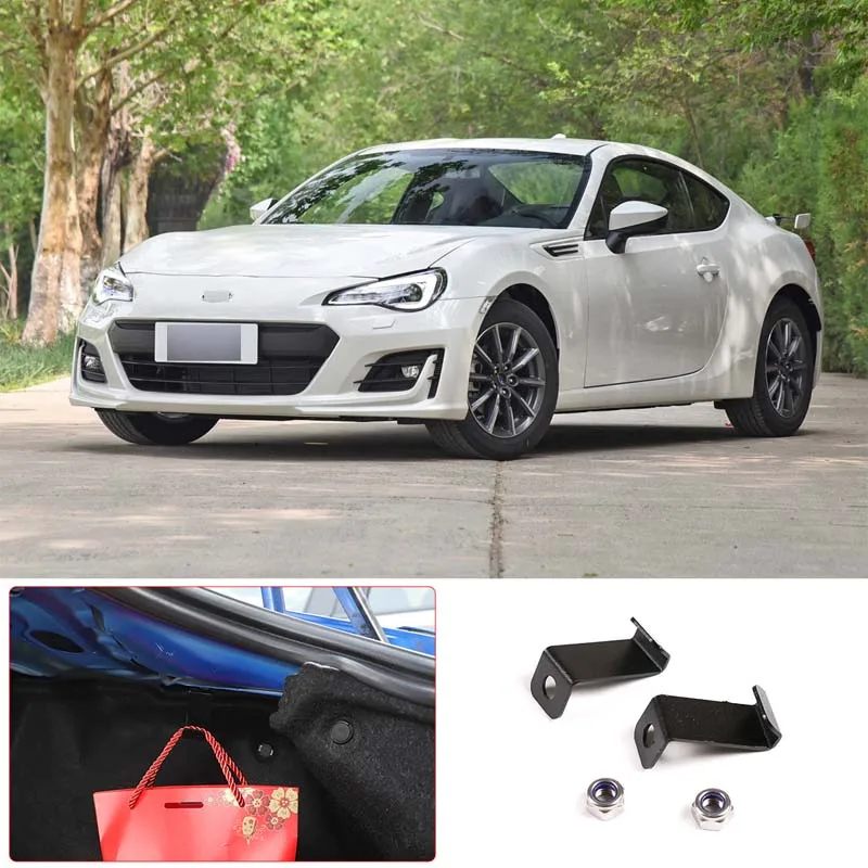 

2 Piece Set For Subaru BRZ 2012-2020 Car Styling Tail Box Top Hook Metal Car Tuning Accessories