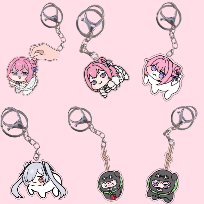 ACG NIKKE Key Chain The Goddess of Victory Doro Cinderella Anime Game Characters Acrylic Collection Pendant Decoration Dog Tag