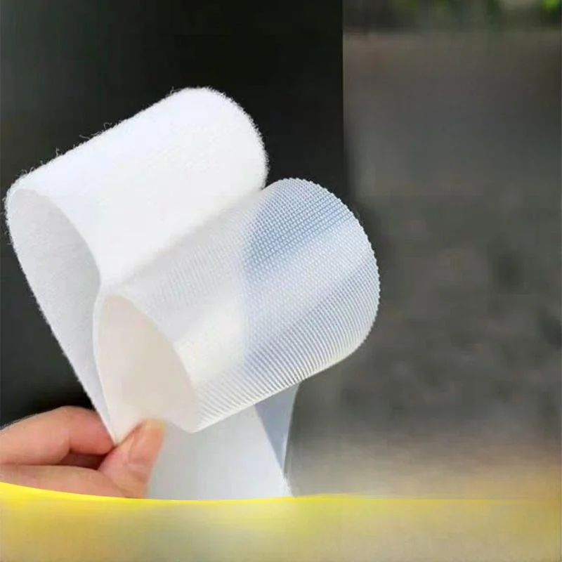 

Ultra-Thin Baby Magic Tape Transparent Hook Surface Super Soft Children's Adhesive Strap 5cm Wide Sewing DIY Accories