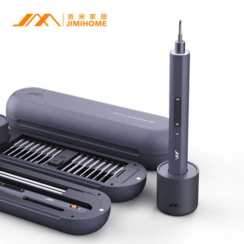 JimiHome Precision Electric Screwdriver Set Magnetic Cordless Screw Driver Bits Kit Power Tools Home DIY Repair for iPhone PC