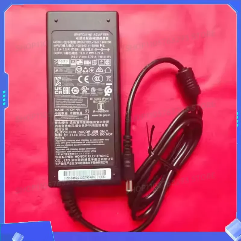 for ADS-110CL-19-3 Power Adapter Charger 19V 5.79A for Monitor 190110G AC DC Supply Cord Cable Replacement