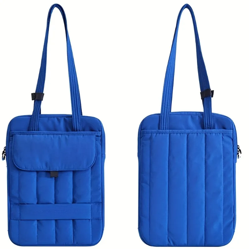 

Nylon Laptop Tote Bag for 13.3-16 Inch Notebook Unisex Multi-Purpose Shoulder Bag Lightweight Water-Resistant Office