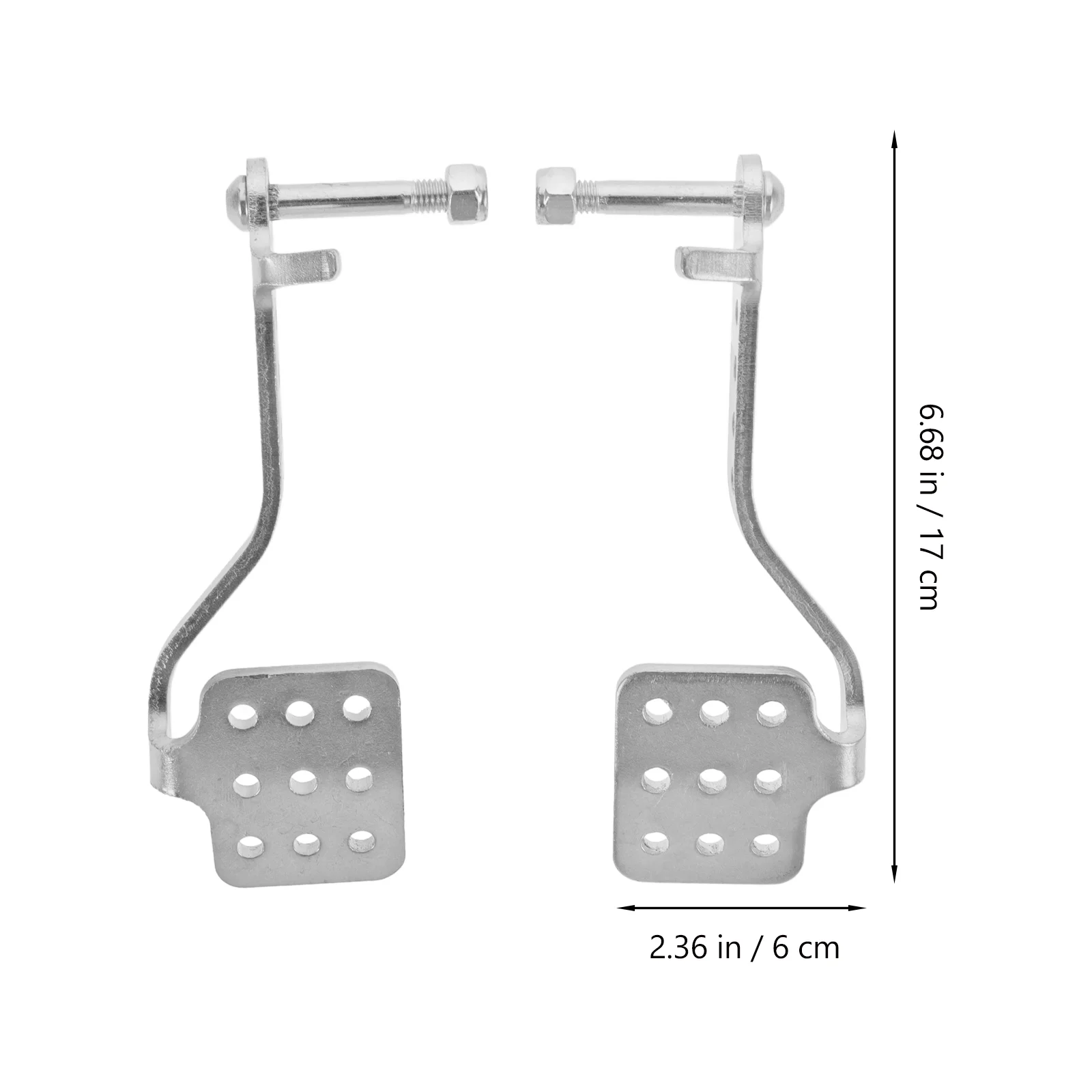 1 Pair Racing Drift Throttle Pedals Go Kart Throttle Pedals Go Kart Parts Compatible With 212cc go kart brake pedal kit