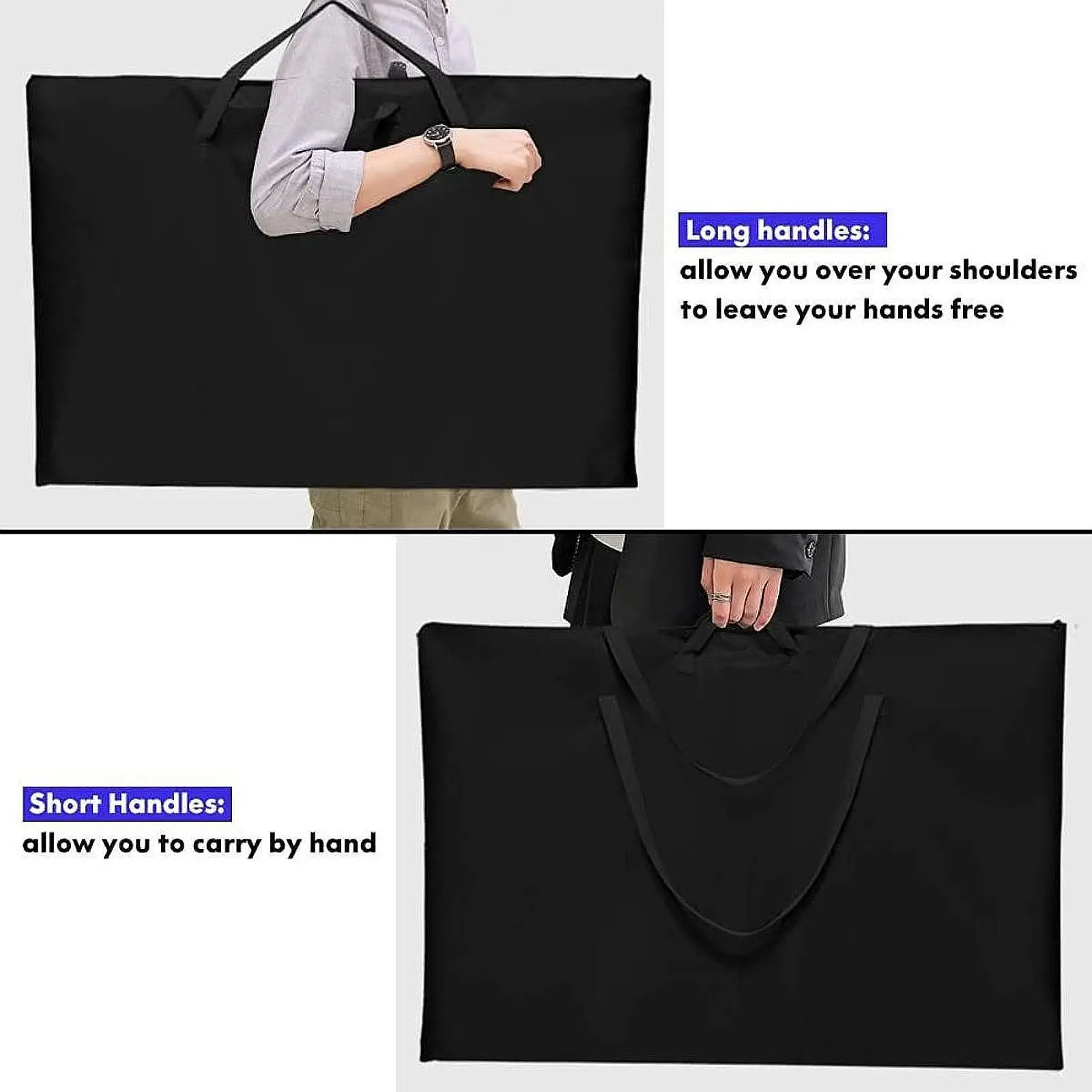 

Art Portfolio Bag Artwork Carrying Case for Painting Drawing
