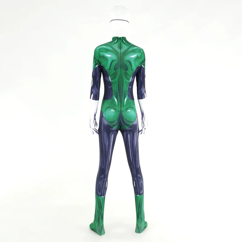 Disfraz de Halloween para mujer, linterna verde, disfraz de superhéroe Zentai para mujer, traje de Cosplay para mujer, adultos, niños, hombres y niños