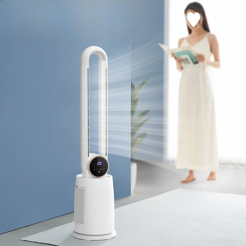 

Applicable to bladeless fan floor ceiling household energy saving desktop soft sound shaking head vertical remote control electr