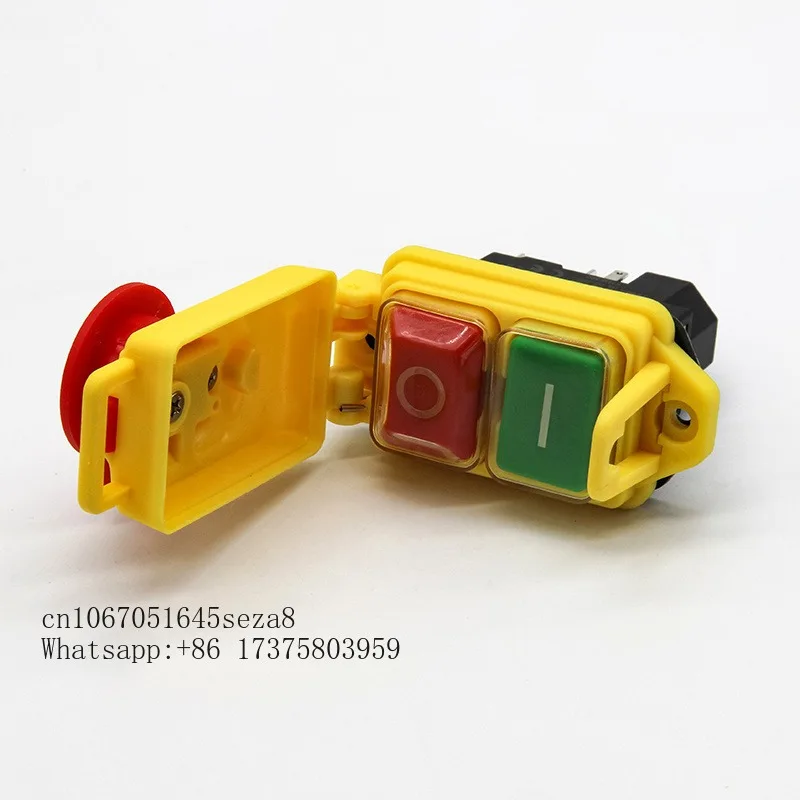 Small lathe drilling and milling machine presses KJD17B electromagnetic 210 lathe start and stop switch view 3