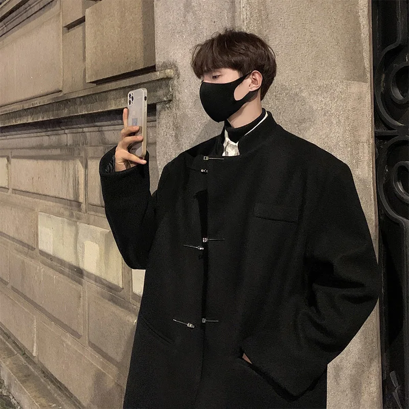 

Новое китайское пальто Jaet, мужское осенне-зимнее пальто Cleanfit, высококачественное модное брендовое легкое шерстяное пальто Maturi