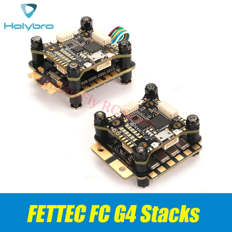 Holybro FETtec FC G4 KISS V1.7 Flight Controller Stacks Built-in Holybro Tekko32 4 in 1 50A /Metal 65A ESC for FPV Racing Drones